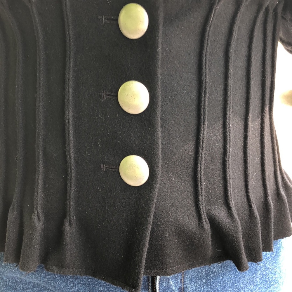 Arden B black wool blazer - Picture 7 of 9